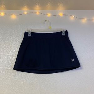 Navy Athletic Skirt